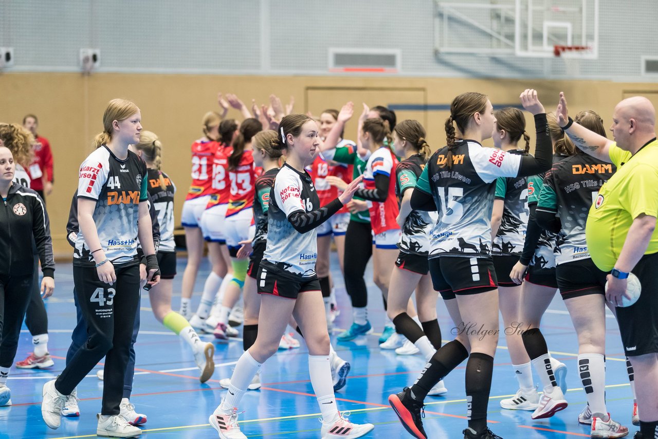 Bild 24 - wBJ HC Quickborn - HSG Tills Loew. : Ergebnis: 19:20
